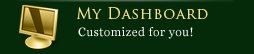 My Dashboard - Customized for you
